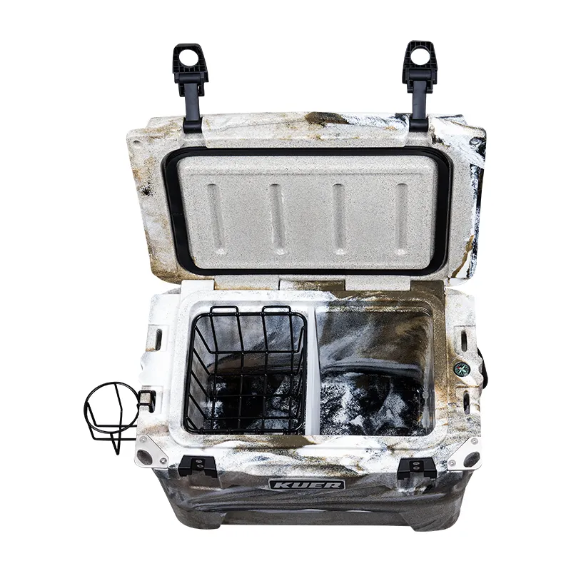 Camping Ice Chest Hiking Cooler Box OEM Water Wine rotomolded coolers Refrigerated Car Cool Storage Box