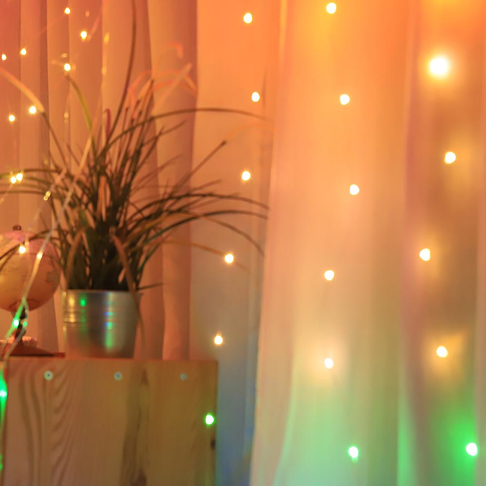 3 Twinkle Star 280 Led Window Curtain String Light Wedding Party Home Garden Bedroom Outdoor Indoor Wall Decorations