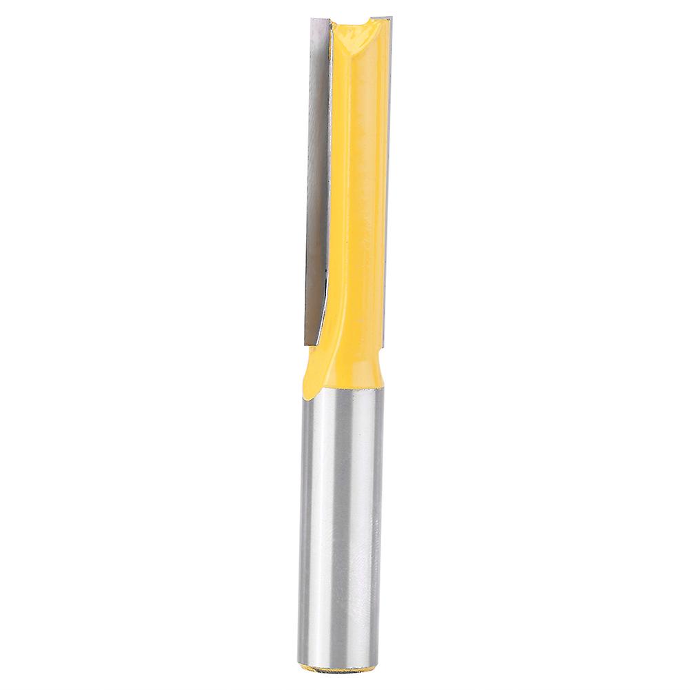 1pc Yellow Woodworking Slot Cutter Router Bit Cutting Edge 2''l X 1/2