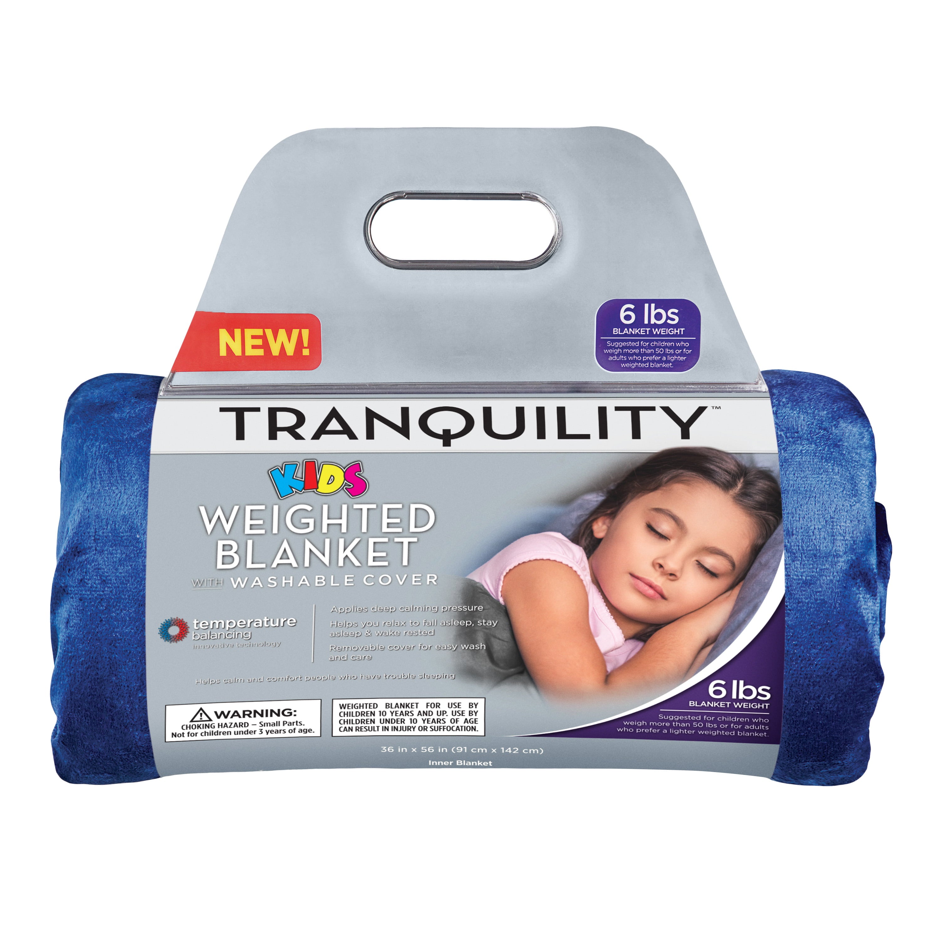 Kids Tranquility Blanket 6 lb Blue