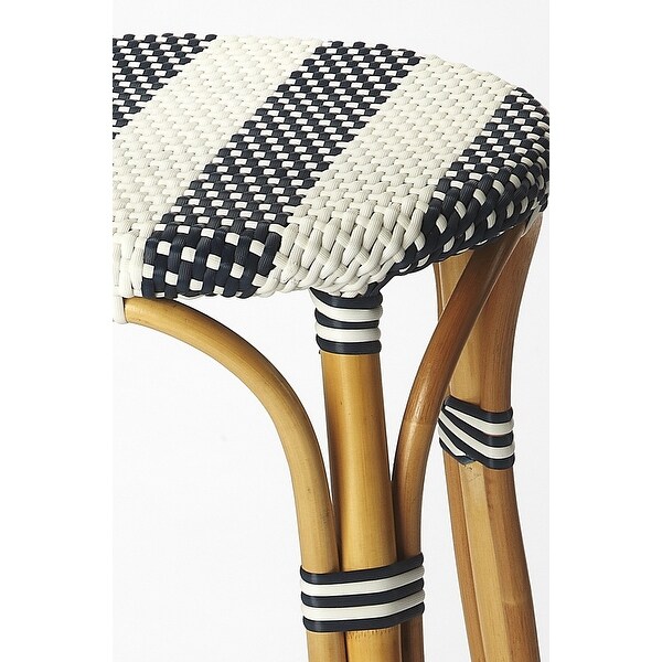 Classic Rattan Bar Stool - 30