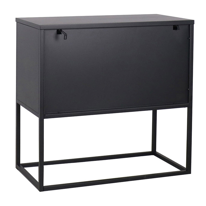 NEWTON 2 Door Sideboard 82cm - Black