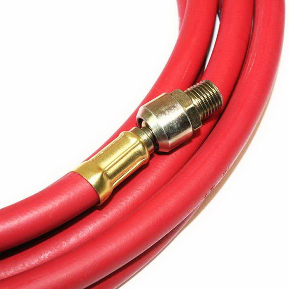 Interstate Pneumatics HA44 015EBS Red Rubber Hose ...