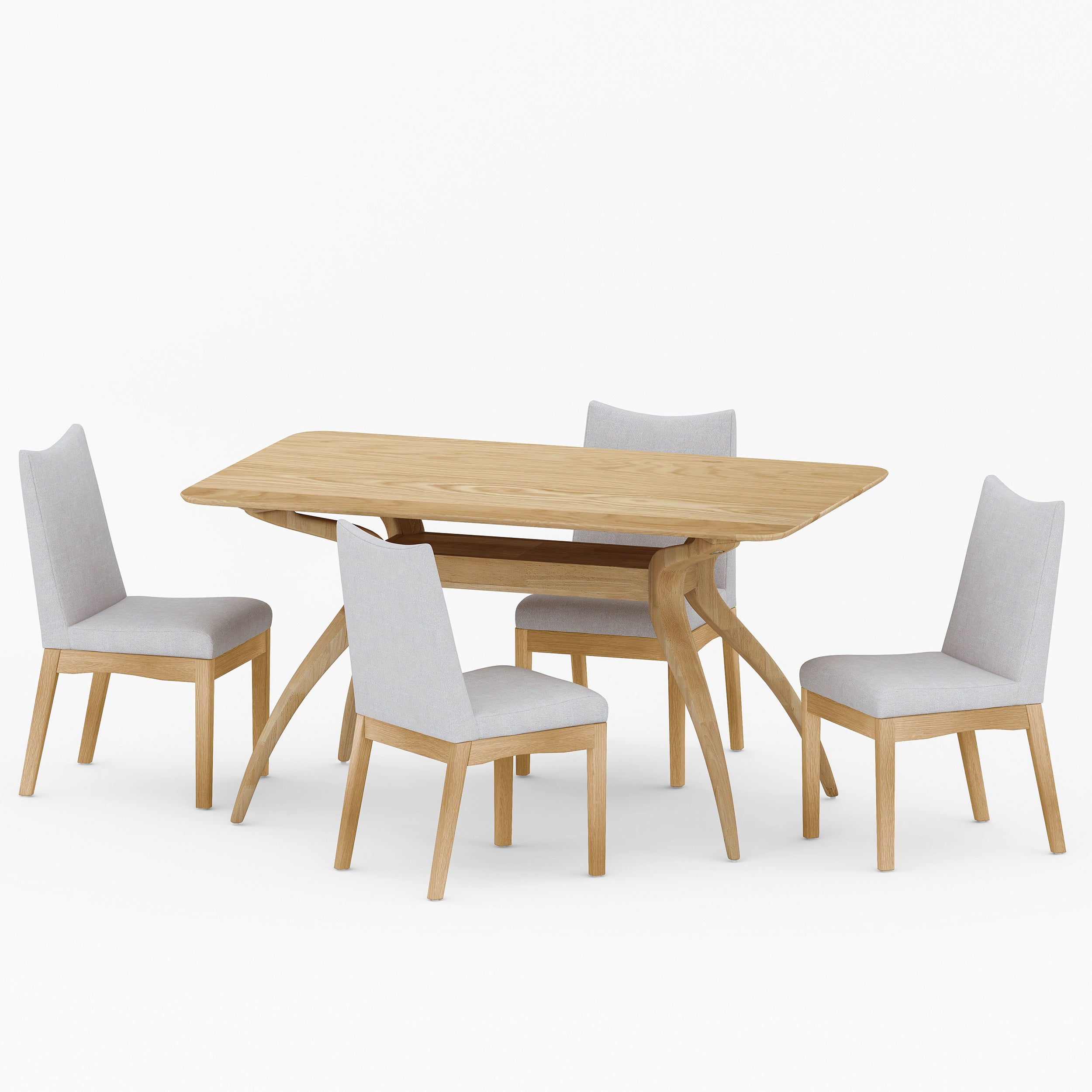 Gertrude Mid-Century 5 Piece Dining Set