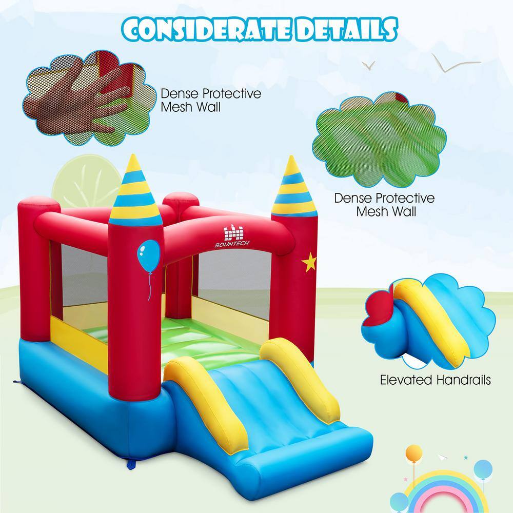 Costway Inflatable Bounce House Kids Jumping Bouncer Indoor Outdoor with 480-Watt Blower NP10708US