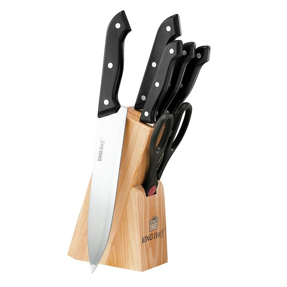 Kinghoff set of kitchen knives in a block of 7 elements KH3441