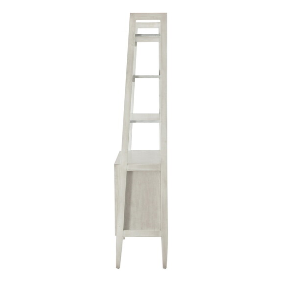 Jozsef 76 H x 36 W Solid Wood Ladder Bookcase PE...