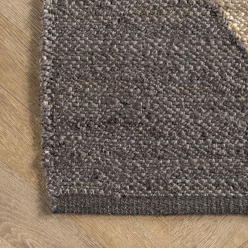 nuLOOM Pandora Diamond Jute Area Rug