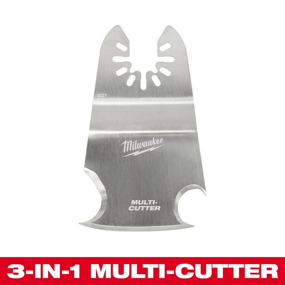 MW Stainless Steel Universal Fit 3-in-1 CuttingScraper Multi-Tool Oscillating Blade (1-Piece) 49-25-2221