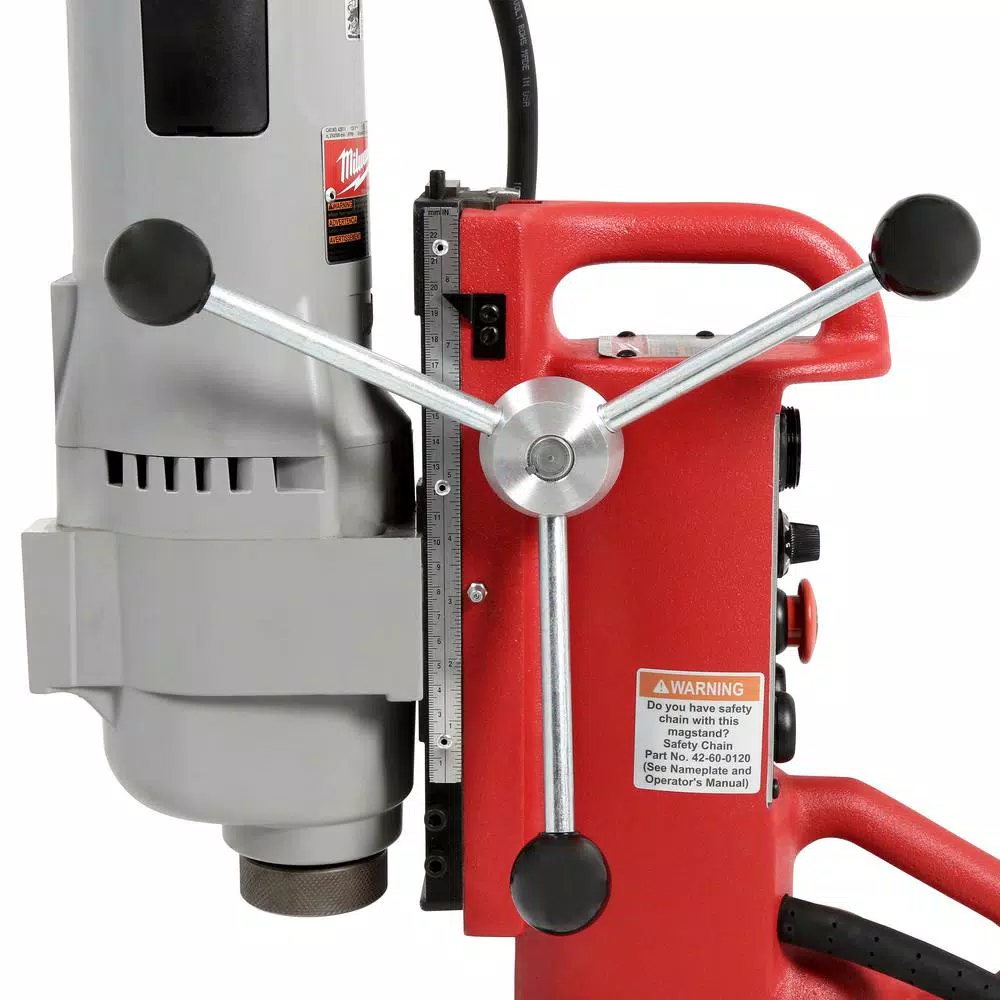 Milwaukee Electro-Magnetic Adjustable Position Drill Press with # 3 Morse Motor and#8211; XDC Depot