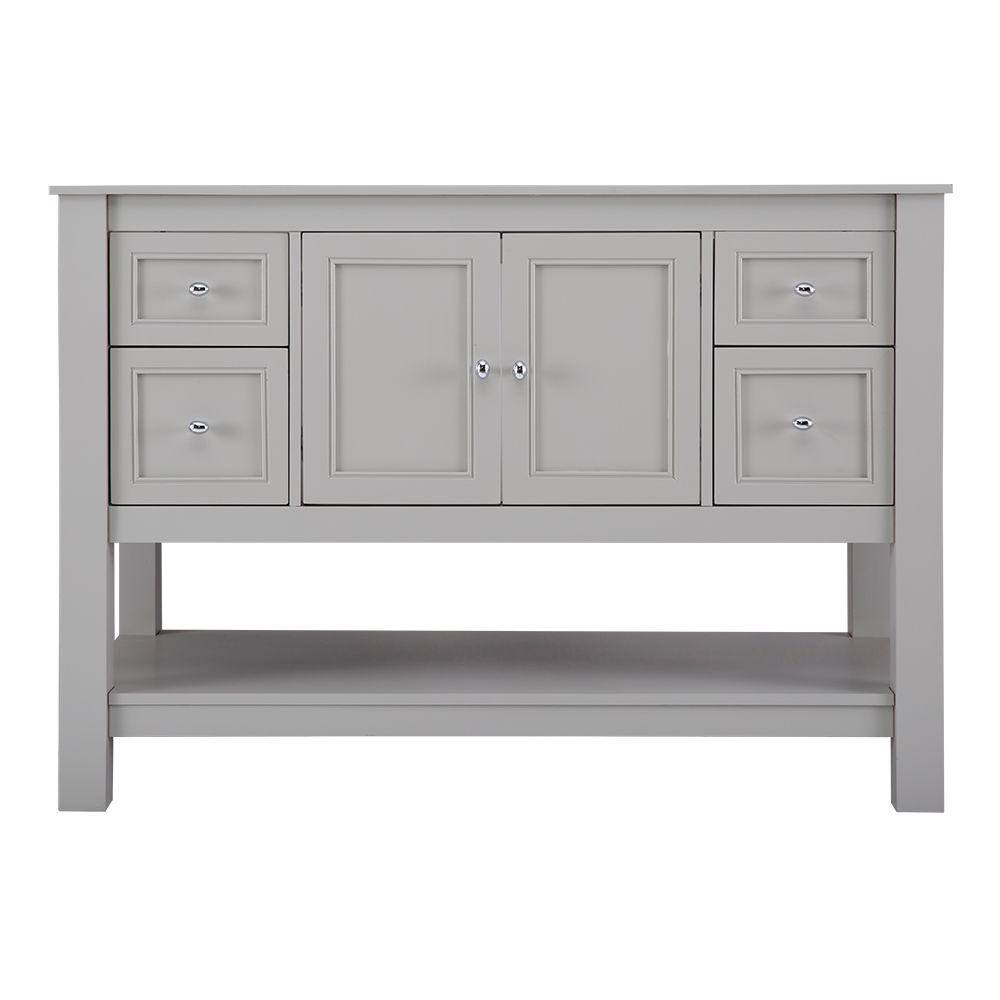 Home Decorators Collection Gazette 48 in. W Bath Vanity Cabinet Only in Grey GAGA4822D