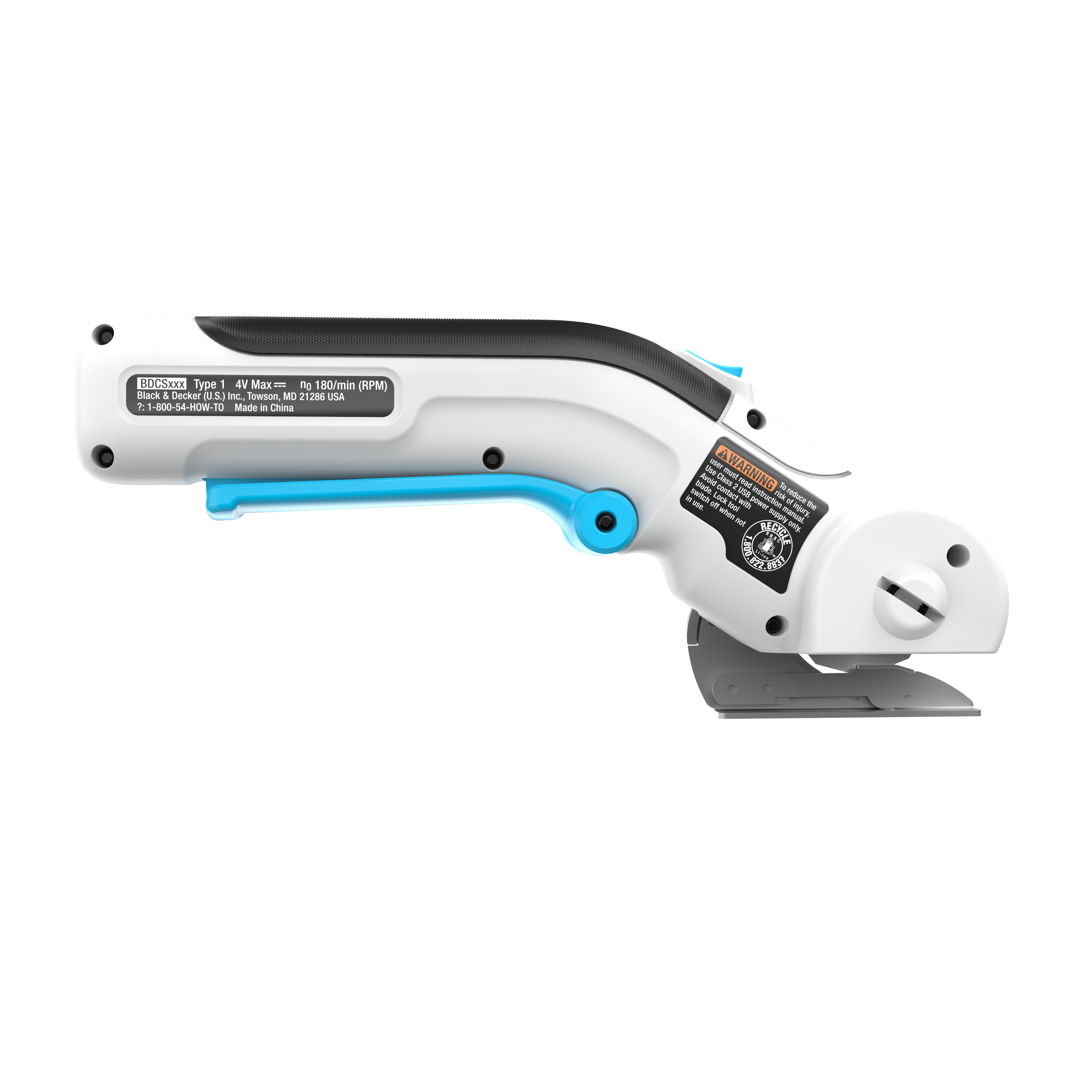 4V MAX* Cordless Rotary Cutter, USB Rechargeable