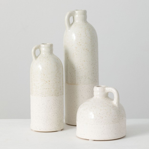 Shopsmaniay Set Of 3 Bottle Vases