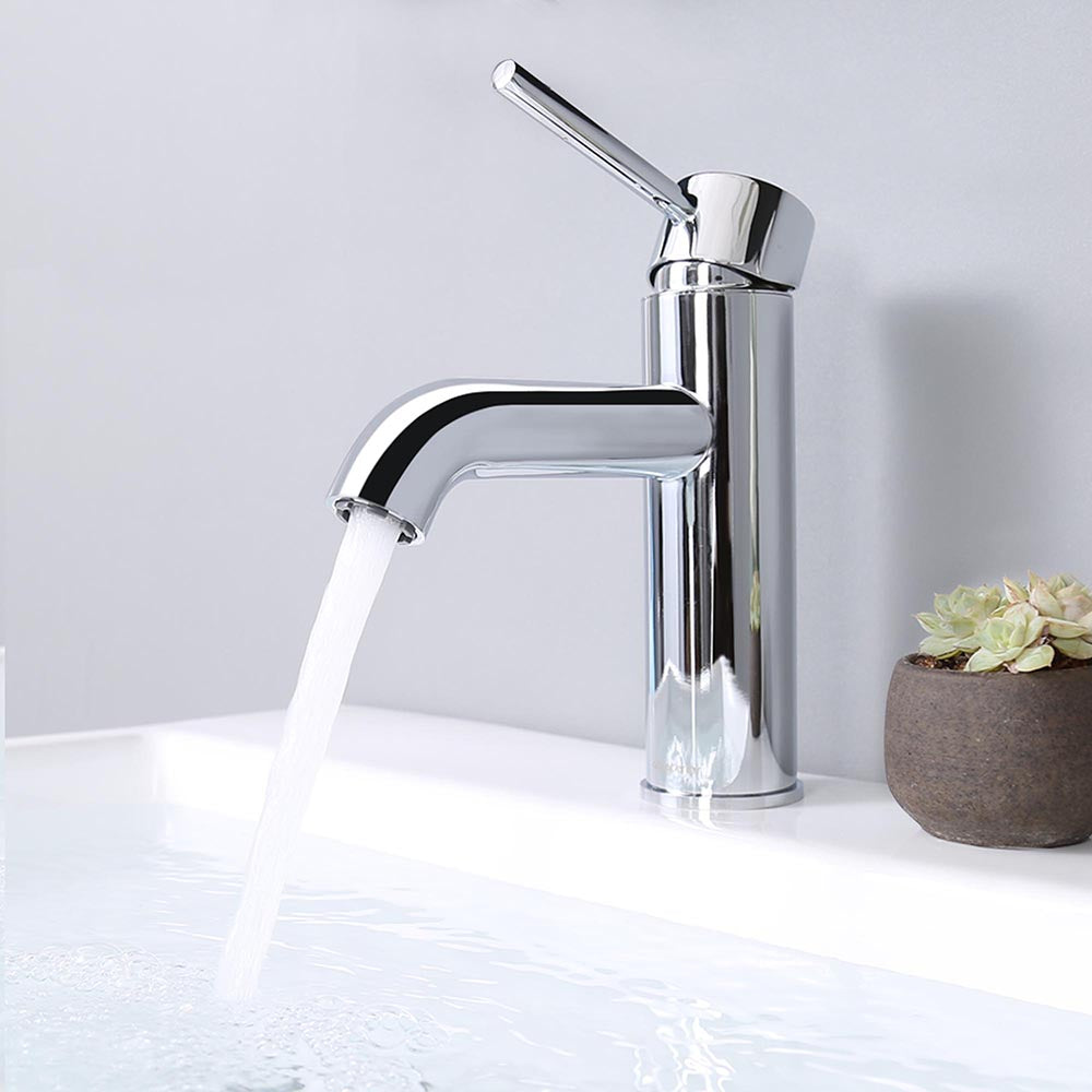 Aquaterior Bathroom Sink Faucet 1-Handle Cold & Hot, 7.5