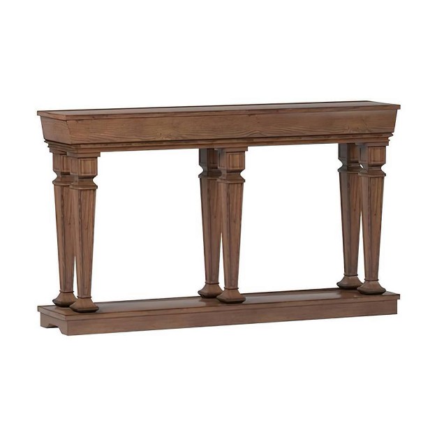 Console Table Oak Acme Furniture