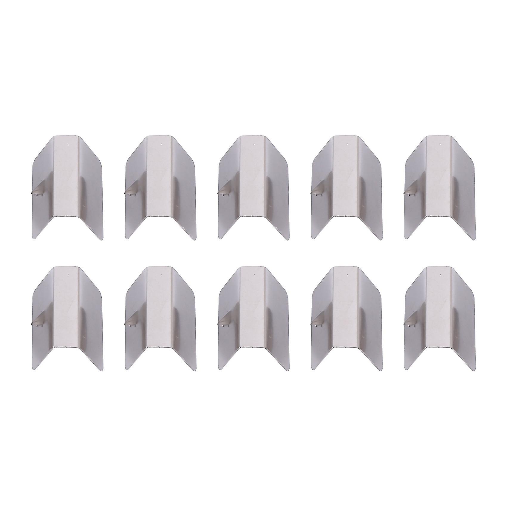 10 Pcs Car Rain Eyebrow Clip Wind Rain Deflector Metal Fitting Clips Replacement For G3 Send Clip