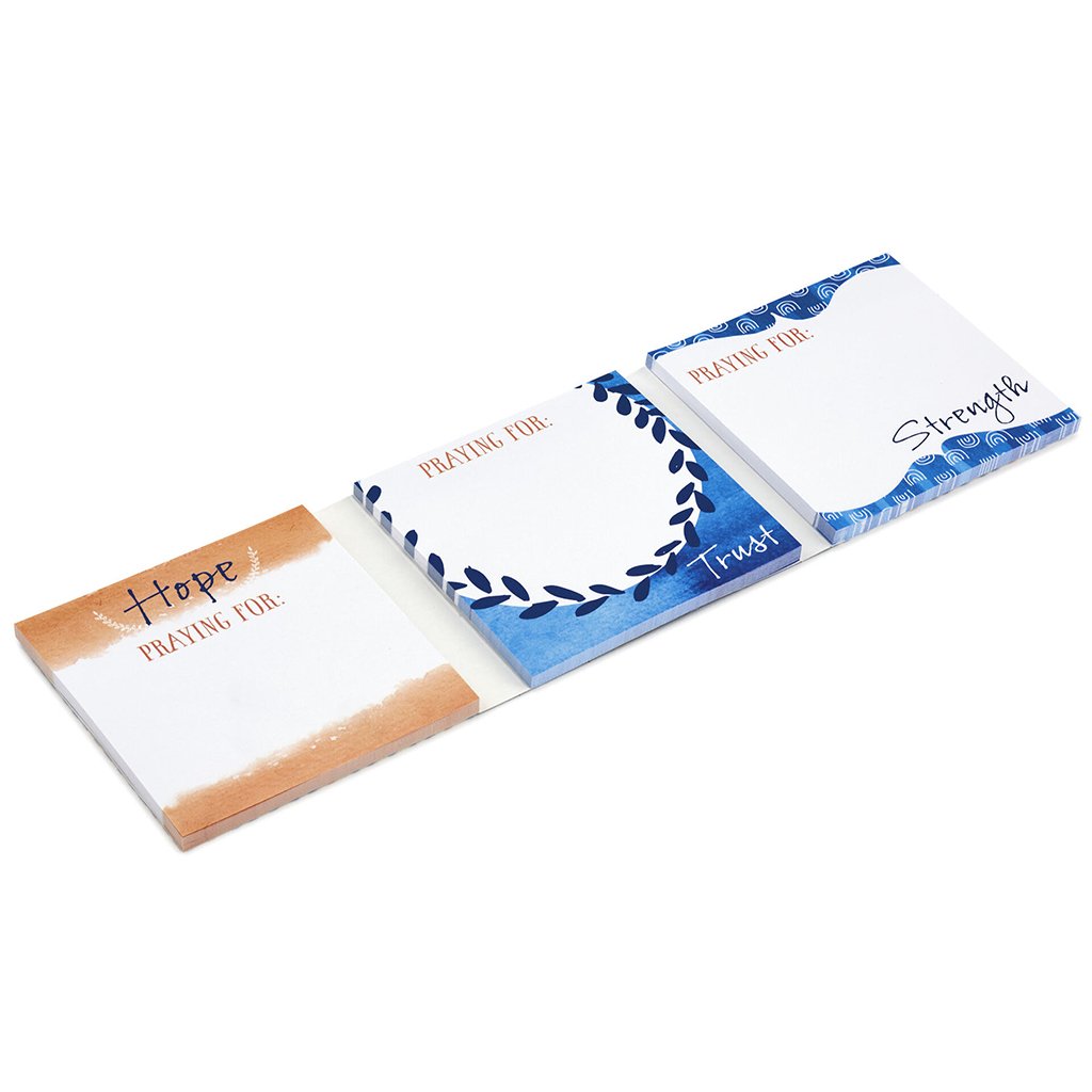 Hallmark  Sticky Prayers Religious Sticky Note Pad Set