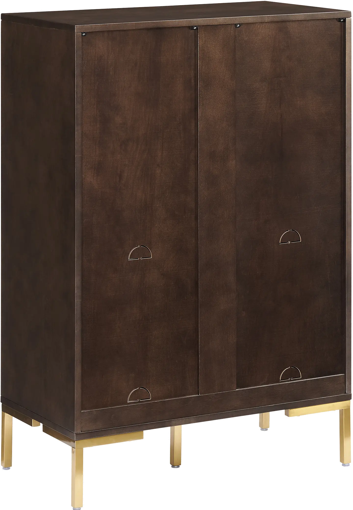 Juno Brown Storage Cube Bookcase with Speaker