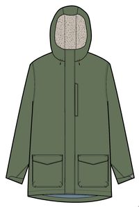 Alaska Recycled Jacket - Vineyard Green