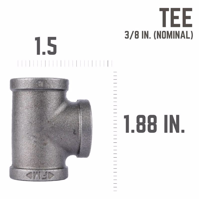 TEE 3/8