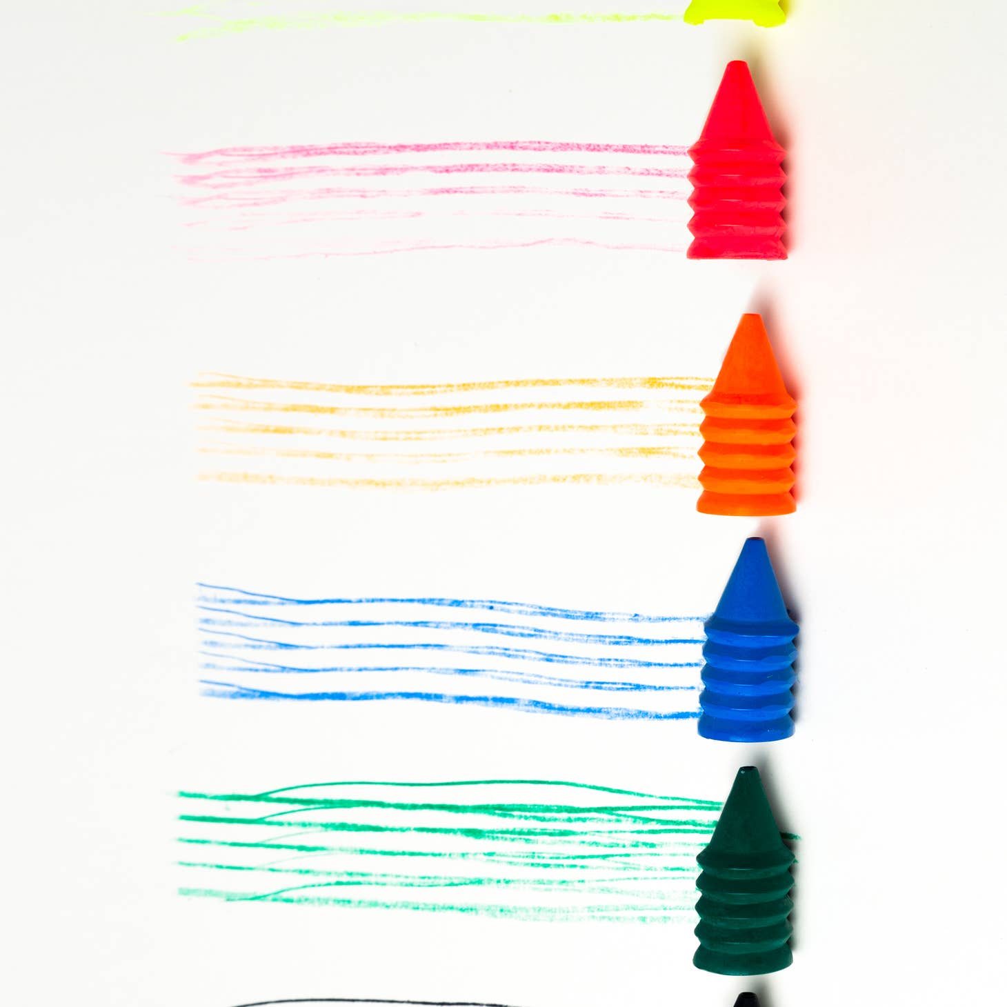 Neon Finger Crayons - Set of 6 by OMY