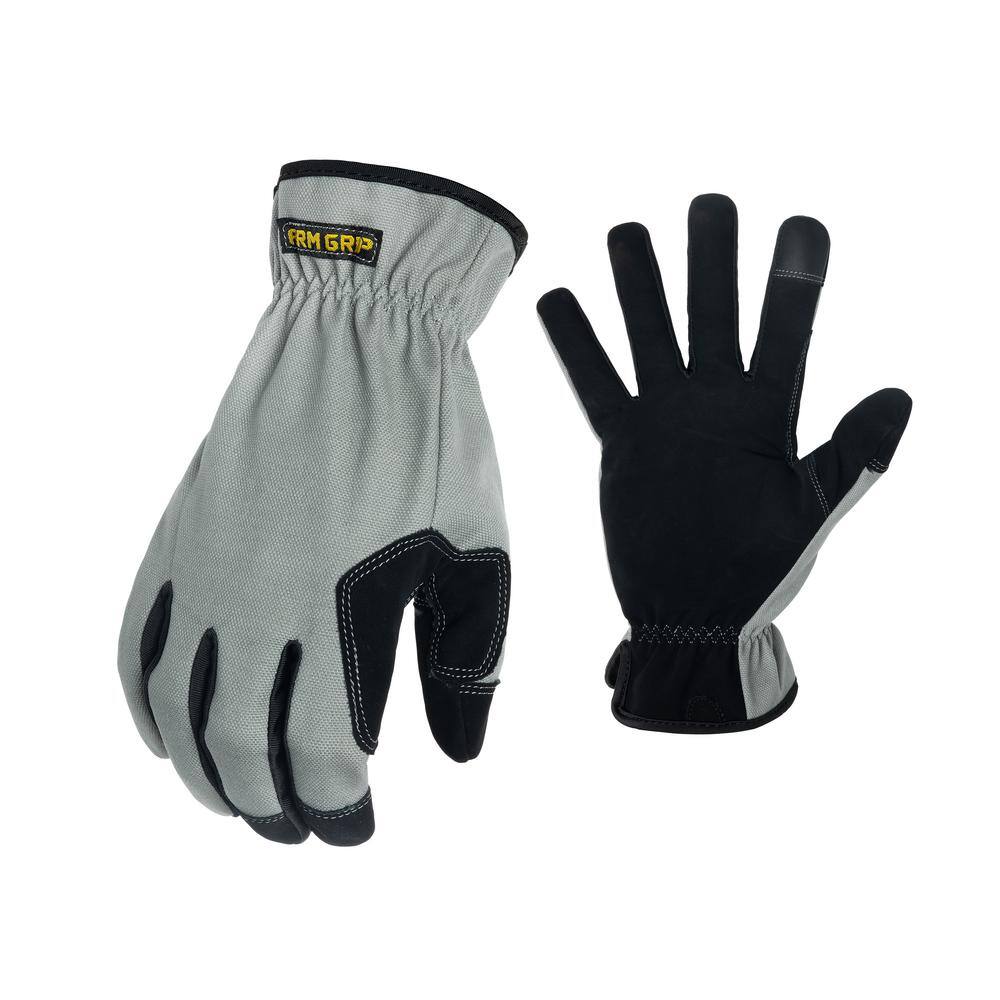 FIRM GRIP Large Duck Canvas Utility Glove 63827-010