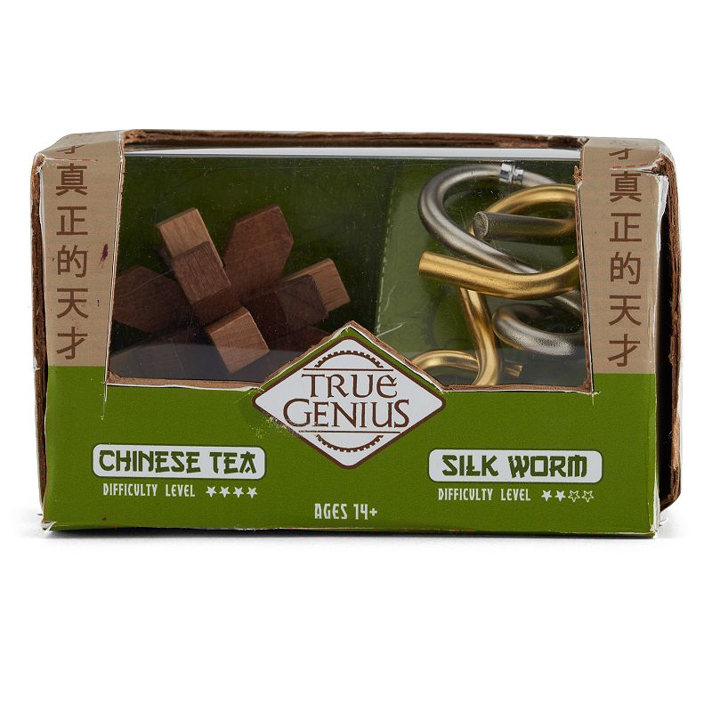 True Genius Chinese Tea and Silk Worm Puzzles