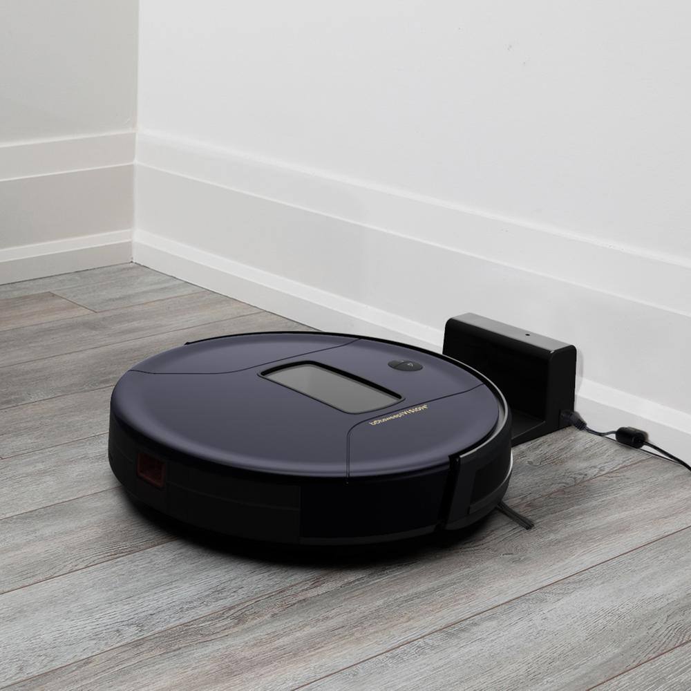 bObsweep PetHair Vision Plus Robotic Vacuum Cleaner and Mop in Blackberry WVP58021