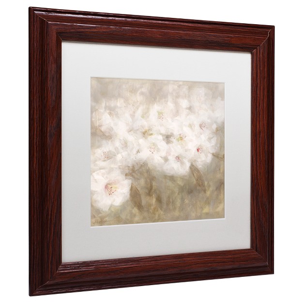 Trademark Fine Art li Bo x27 wild Flowers I x27 Matted Framed Art