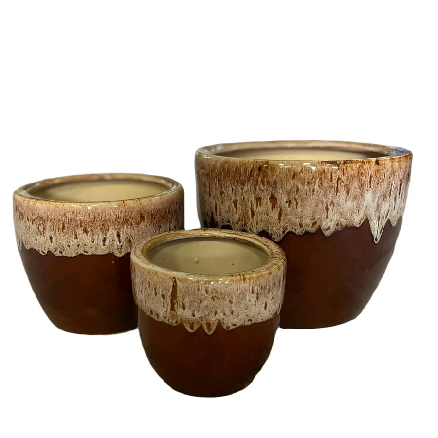 Glazed Flower Planters Pots/ Ceramic planters [wholesale]