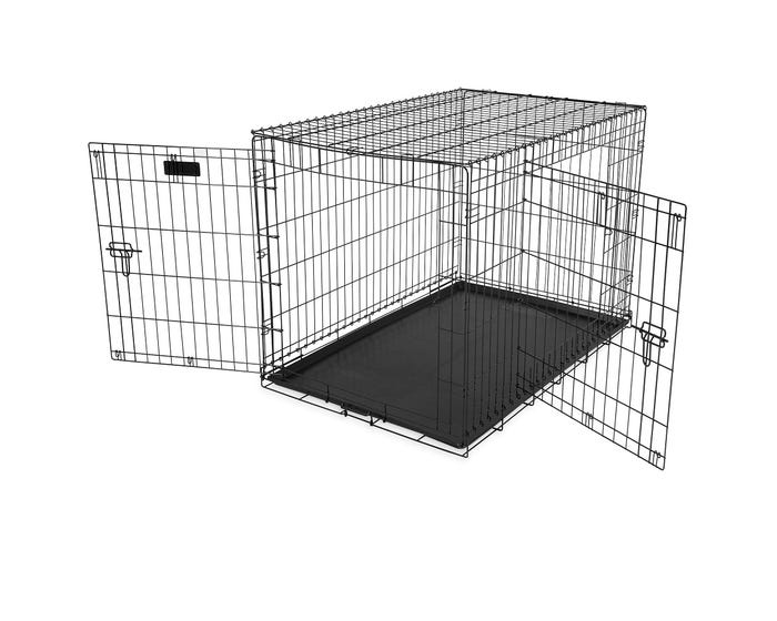 Precision Pet Products 2 Door Dog Crate， 42