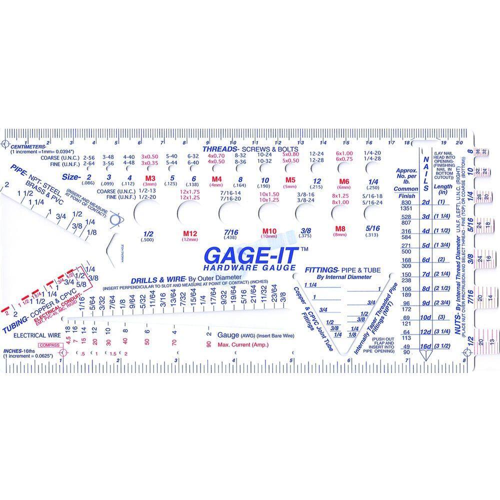 8-1116 in. Armour Technologies Gauge TEM-GHO-02