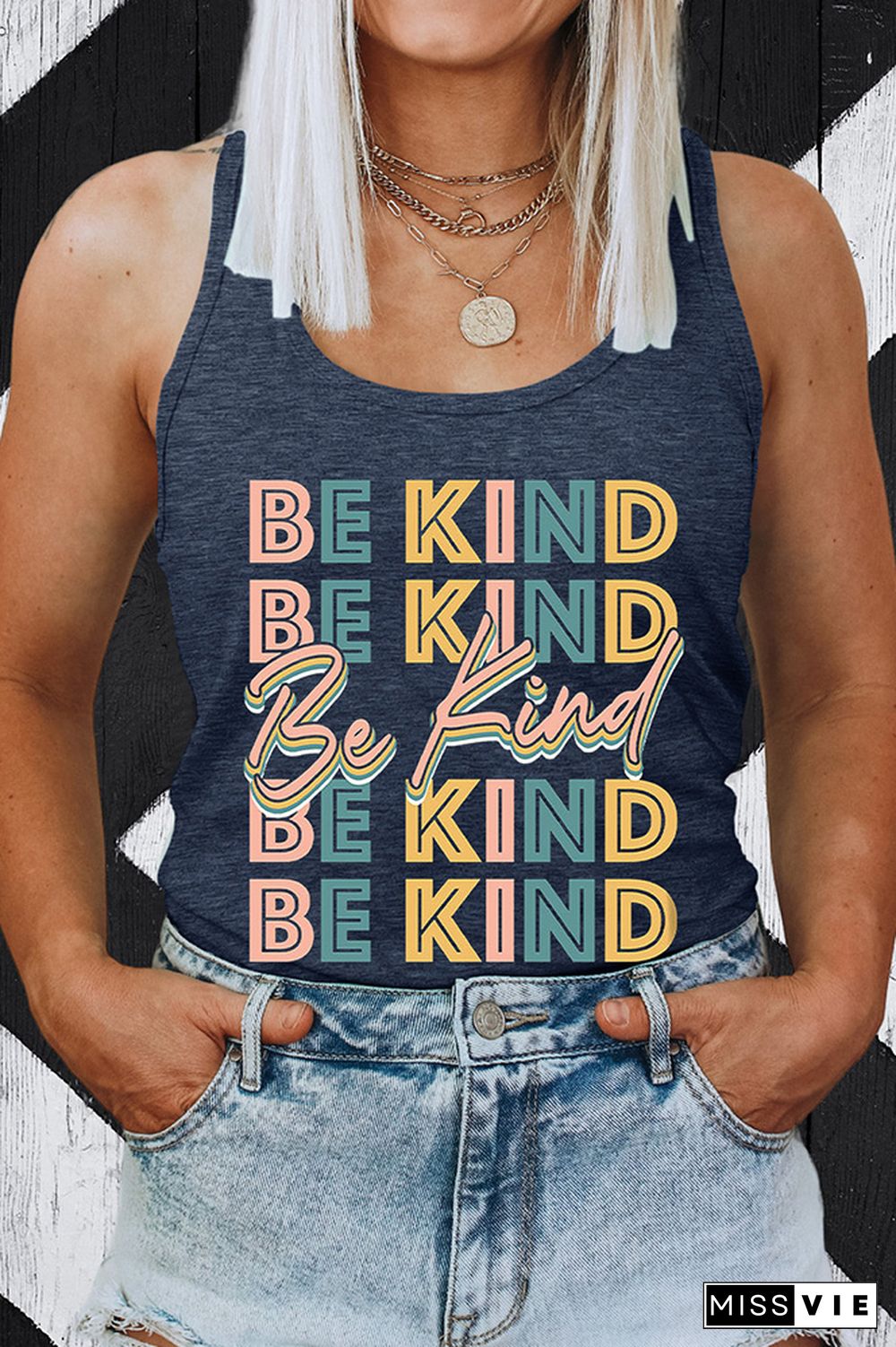 Be Kind Graphic Tank Top