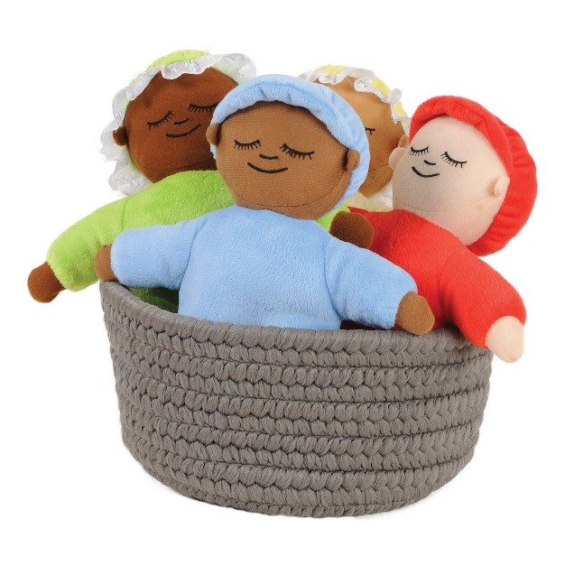 Colonial Mills Peek a boo Basket And Lid Grey