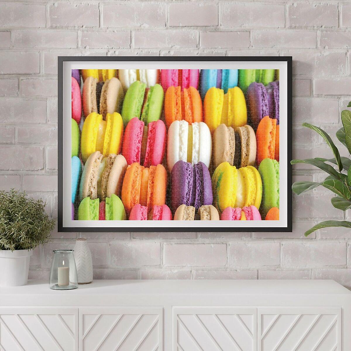 Puzzle Colorbaby Macaron 6 Units 68 x 51 x 0，1 cm