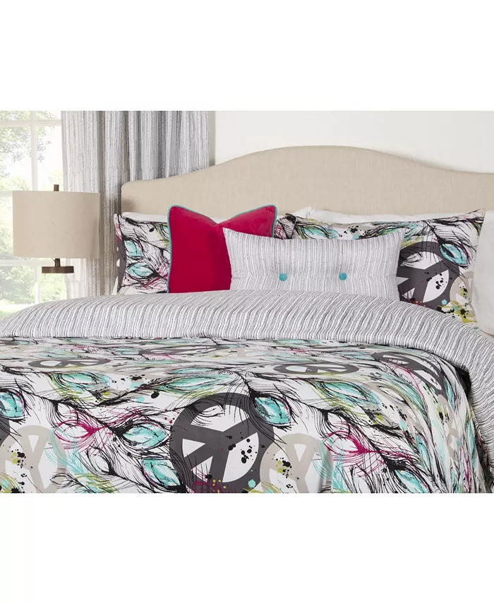 Siscovers Dream Catcher Reversible 5 Piece Twin Luxury Duvet Set