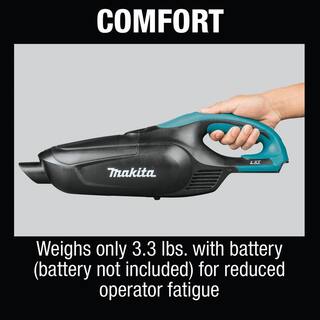 Makita 18-Volt LXT Lithium-ion Cordless Handheld Vacuum (Tool Only) XLC01ZB