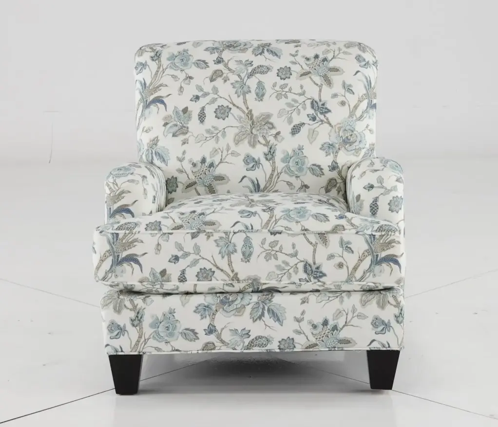 Belle Floral Accent Chair