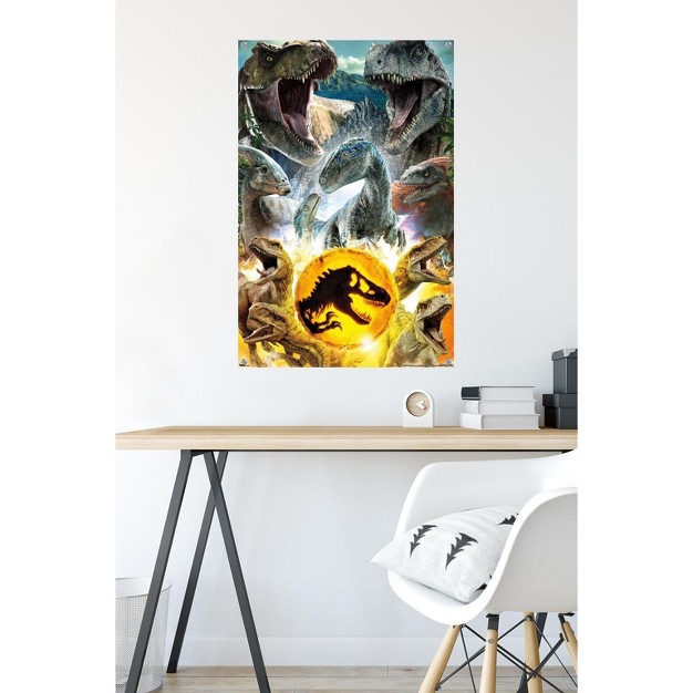 Trends International Jurassic World Dominion Group Unframed Wall Poster Prints