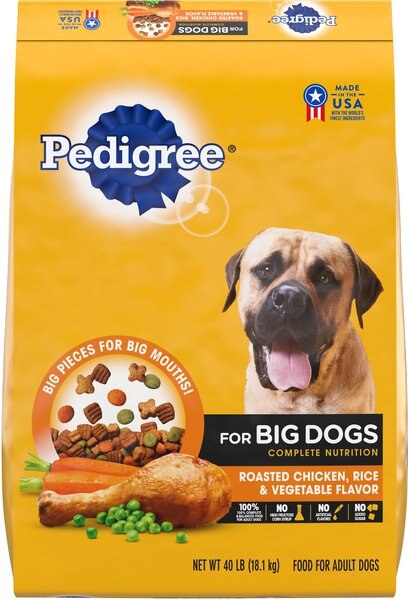 Pedigree Big Dogs Adult Complete Nutrition Large Breed Roasted Chicken Flavor Dry Dog Food