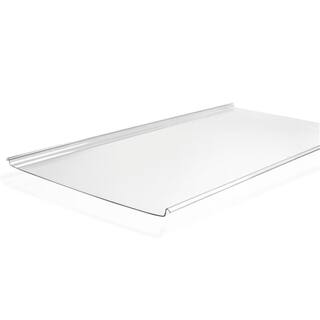 SUNSCAPE 24 in. x 10 ft. x 0.118 in. Polycarbonate Roof Panel in Clear 178788