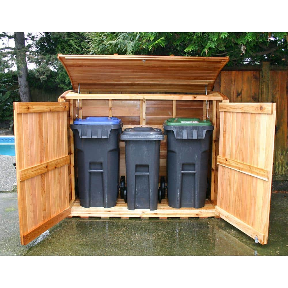 Outdoor Living Today 6 ft. x 3 ft. Oscar Waste Management Shed OSCAR63