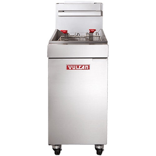 Vulcan LG300 Commercial Gas Fryer - 35-40 Lb. Oil Capacity， Liquid Propane