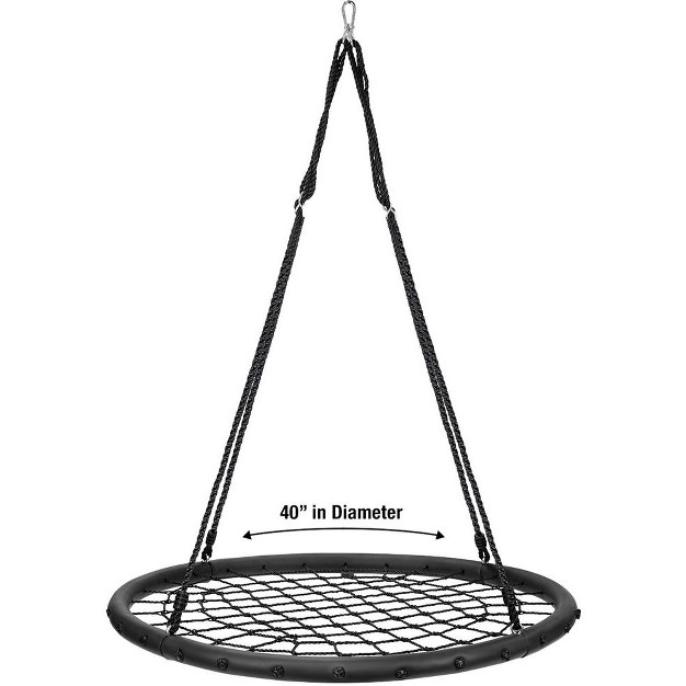 Sorbus Web Spinner Swing 40 Diameter Black