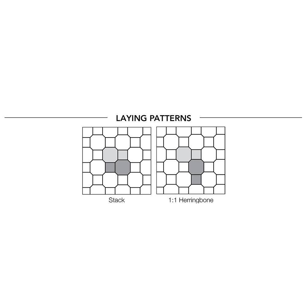 Pavestone Decorastone 9.06 in. L x 5.51 in. W x 2.36 in. H Oldtown Blend Concrete Paver (350 Pieces100 sq. ft.Pallet) 15699