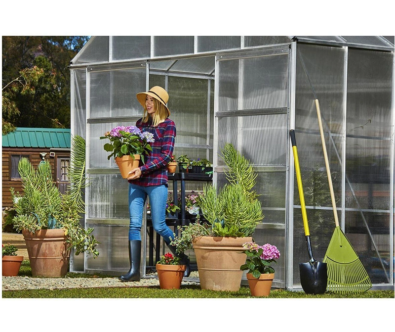 10 ft. x 12 ft. Greenhouse with 4 Vents