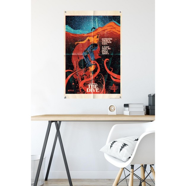 Trends International Netflix Stranger Things Season 4 The Dive Unframed Wall Poster Prints