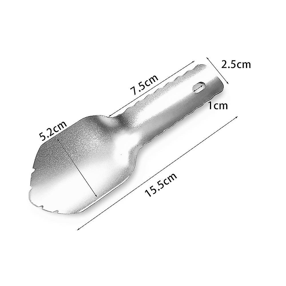 Wabjtam Backpacking Ultralight Camping Shovel Hiking Garden Trowel Small Potty Deuce Of Spades Trowel For Outdoor Campsite Use