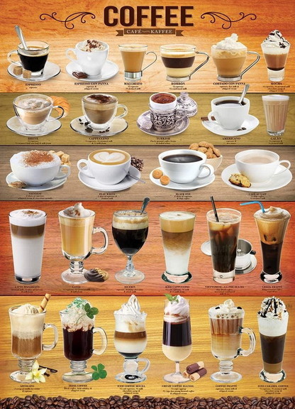 Eurographics EUR 6000 0589 C Coffee 1000 Piece Jig...