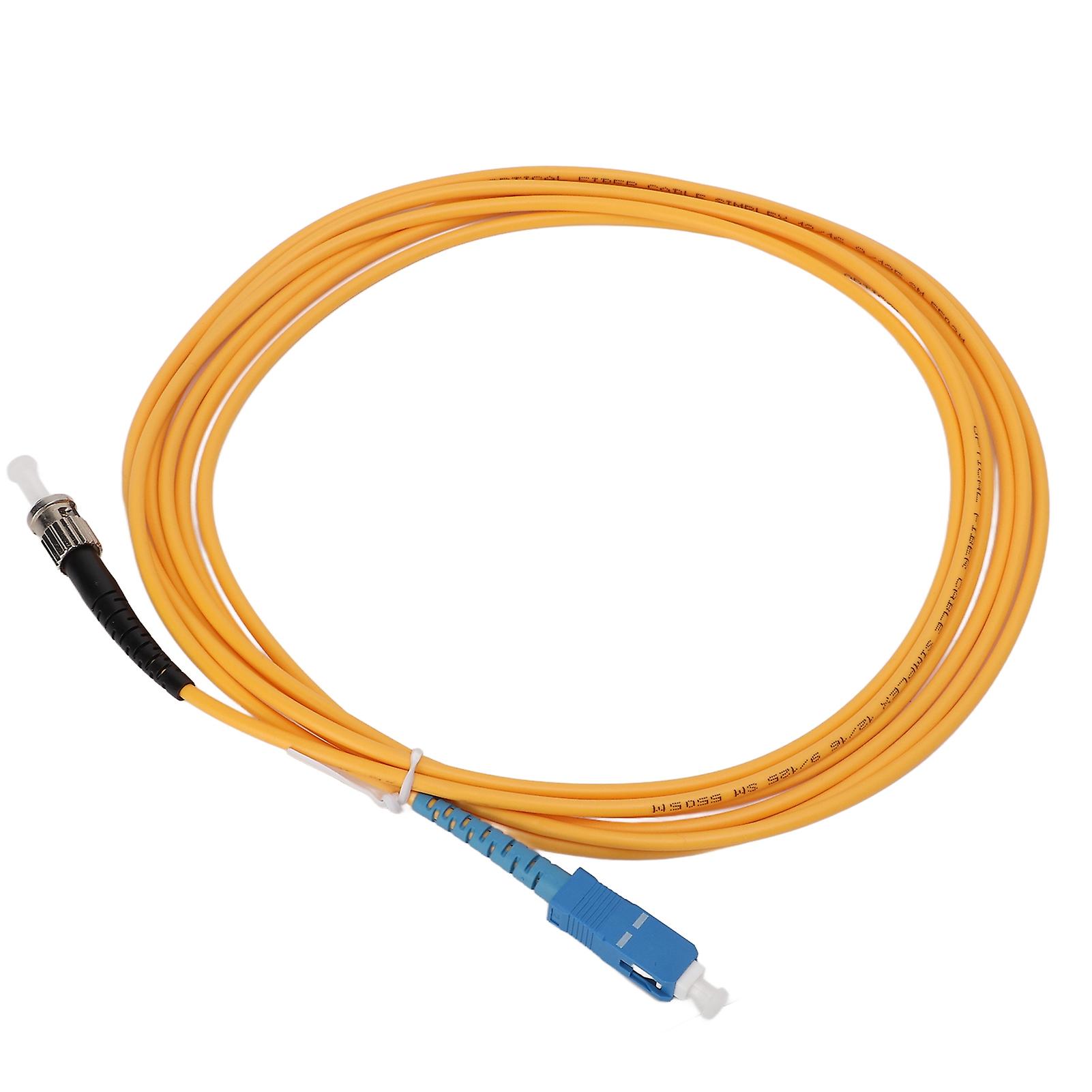 Fiber Optic Patch Cord 3meters Single Mode Single Core Excellent Material Advanced Technology Fiber Optic Jumper